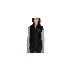 AAME Fleece Zippered Vest - Ladies